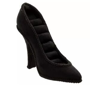 Hobby Lobby Velvet High Heel Ring Holder- Ring